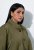Ulla Popken 855125 Jakk Khaki - Joped - Suured naiste jakid