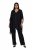 Ulla Popken 855134 Litritega jakk Must - Joped - Suured naiste jakid