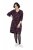 Ulla Popken 855270 V-kaelusega mustriline jersey-kleit Must - Trikookleidid - 