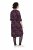 Ulla Popken 855270 V-kaelusega mustriline jersey-kleit Must - Trikookleidid - 