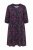 Ulla Popken 855270 V-kaelusega mustriline jersey-kleit Antratsiit - Trikookleidid - 