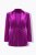 Ulla Popken 855499 Kivikestega sametist pintsak Magenta - Pintsakud - Pintsakud naistele suurtes suurustes