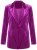 Ulla Popken 855499 Kivikestega sametist pintsak Magenta - Pintsakud - Pintsakud naistele suurtes suurustes