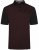 Kam Jeans 5490 Jersey Weave Contrast Polo Black - Polosärgid - Meeste suured polosärgid 2XL – 8XL