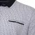 Kam Jeans 5487 Dobby Print Pique Polo White - Polosärgid - Meeste suured polosärgid 2XL – 8XL
