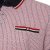 Kam Jeans 5487 Dobby Print Pique Polo Red - Polosärgid - Meeste suured polosärgid 2XL – 8XL