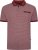  Kam Jeans 5488 Dobby Print Pique Polo Wine - Polosärgid - Meeste suured polosärgid 2XL – 8XL