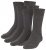 Adamo Aaron Soft-socks Charcoal 3-pack - Aluspesu ja ujumisriided - Aluspesu 2XL-8XL