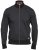 D555 Buxton Full Zip Sweatshirt Black - Sviitrid ja dressipluusid - Meeste suured kapuutsiga jakid suurustes 2XL – 14XL