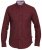 D555 Dawson Textured Shirt Dark Red - Särgid - Meeste suured särgid 2XL – 8XL