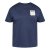 North Latitude T-Shirt With Print Tumesinine - T-särgid - Suured T-särgid 2XL – 14XL