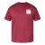 North Latitude T-Shirt With Print Punane - T-särgid - Suured T-särgid 2XL – 14XL