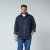 North Latitude Denim Shirt LS Sinine - Särgid - Meeste suured särgid 2XL – 8XL