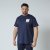 North Latitude T-Shirt With Print Tumesinine - T-särgid - Suured T-särgid 2XL – 14XL