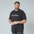 North Latitude Logo Polo Must - Polosärgid - Meeste suured polosärgid 2XL – 8XL