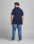Jack & Jones Jersey Polo Navy - Polosärgid - Meeste suured polosärgid 2XL – 8XL