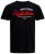 Jack & Jones Elogo T-Shirt Black - T-särgid - Suured T-särgid 2XL – 14XL