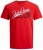 Jack & Jones Elogo T-Shirt True Red - T-särgid - Suured T-särgid 2XL – 14XL