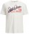 Jack & Jones Elogo T-Shirt White - T-särgid - Suured T-särgid 2XL – 14XL