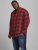 Jack & Jones Gingham Shirt L/S Brick Red - Särgid - Meeste suured särgid 2XL – 8XL