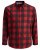 Jack & Jones Gingham Shirt L/S Brick Red - Särgid - Meeste suured särgid 2XL – 8XL
