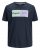 Jack & Jones Joshua T-shirt Navy - T-särgid - Suured T-särgid 2XL – 14XL