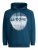 Jack & Jones Booster Hoodie Blue - Sviitrid ja dressipluusid - Meeste suured kapuutsiga jakid suurustes 2XL – 14XL