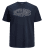 Jack & Jones Preston Crew Neck T-Shirt Navy - T-särgid - Suured T-särgid 2XL – 14XL