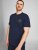 Jack & Jones JJESHARK TEE Navy - T-särgid - Suured T-särgid 2XL – 14XL