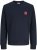 Jack & Jones Brandy Crew Neck Sweatshirt Sky Captain - Sviitrid ja dressipluusid - Meeste suured kapuutsiga jakid suurustes 2XL – 14XL