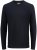 Jack & Jones Otto Crew Neck Knit Pullover Sky Captain - Sviitrid ja dressipluusid - Meeste suured kapuutsiga jakid suurustes 2XL – 14XL