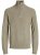 Jack & Jones Pannel Knit Half Zip Pullover Crockery - Sviitrid ja dressipluusid - Meeste suured kapuutsiga jakid suurustes 2XL – 14XL