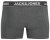 Jack & Jones Black Friday Trunks 3-Pack Grey Black - Aluspesu ja ujumisriided - Aluspesu 2XL-8XL