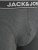 Jack & Jones Black Friday Trunks 3-Pack Grey Black - Aluspesu ja ujumisriided - Aluspesu 2XL-8XL