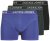 Jack & Jones Black Friday Trunks 3-Pack Blue Black - Aluspesu ja ujumisriided - Aluspesu 2XL-8XL