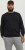 Jack & Jones BASIC Knitted Sweater Black - Sviitrid ja dressipluusid - Meeste suured kapuutsiga jakid suurustes 2XL – 14XL