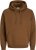Jack & Jones BRADLEY Hoodie Brown - Sviitrid ja dressipluusid - Meeste suured kapuutsiga jakid suurustes 2XL – 14XL