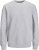 Jack & Jones BRADLEY Sweatshirt Light Grey Melange - Sviitrid ja dressipluusid - Meeste suured kapuutsiga jakid suurustes 2XL – 14XL