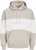 Jack & Jones LEGACY 2 Color Hoodie Beige - Sviitrid ja dressipluusid - Meeste suured kapuutsiga jakid suurustes 2XL – 14XL