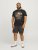 Jack & Jones JJSKULL ROCK T-Shirt Black - T-särgid - Suured T-särgid 2XL – 14XL