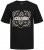 Jack & Jones JJPAISLEY T-Shirt Black - T-särgid - Suured T-särgid 2XL – 14XL