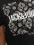 Jack & Jones JJPAISLEY T-Shirt Black - T-särgid - Suured T-särgid 2XL – 14XL