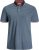 Jack & Jones PAULOS Short Sleeve Polo Denim Blue/PS - Polosärgid - Meeste suured polosärgid 2XL – 8XL