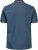 Jack & Jones PAULOS Short Sleeve Polo Denim Blue/PS - Polosärgid - Meeste suured polosärgid 2XL – 8XL