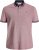 Jack & Jones PAULOS Short Sleeve Polo Rio Red/PS - Polosärgid - Meeste suured polosärgid 2XL – 8XL