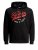 Jack & Jones Elogo Sweat Hood Black - Sviitrid ja dressipluusid - Meeste suured kapuutsiga jakid suurustes 2XL – 14XL