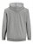 Jack & Jones Basic Sweat Zip Hood Light Grey Melange - Sviitrid ja dressipluusid - Meeste suured kapuutsiga jakid suurustes 2XL – 14XL