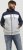 Jack & Jones RUSH White/Grey Blocking Bomber Jacket with Hood Navy Blazer - Jakid ja joped - Joped, suured suurused: 2XL – 12XL