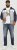 Jack & Jones RUSH White/Grey Blocking Bomber Jacket with Hood Navy Blazer - Jakid ja joped - Joped, suured suurused: 2XL – 12XL