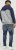 Jack & Jones RUSH White/Grey Blocking Bomber Jacket with Hood Navy Blazer - Jakid ja joped - Joped, suured suurused: 2XL – 12XL